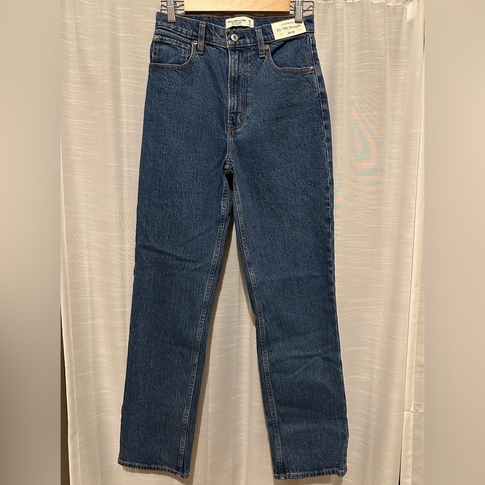 Abercrombie & Fitch 90’s Ultra High Ruse Straight Jean